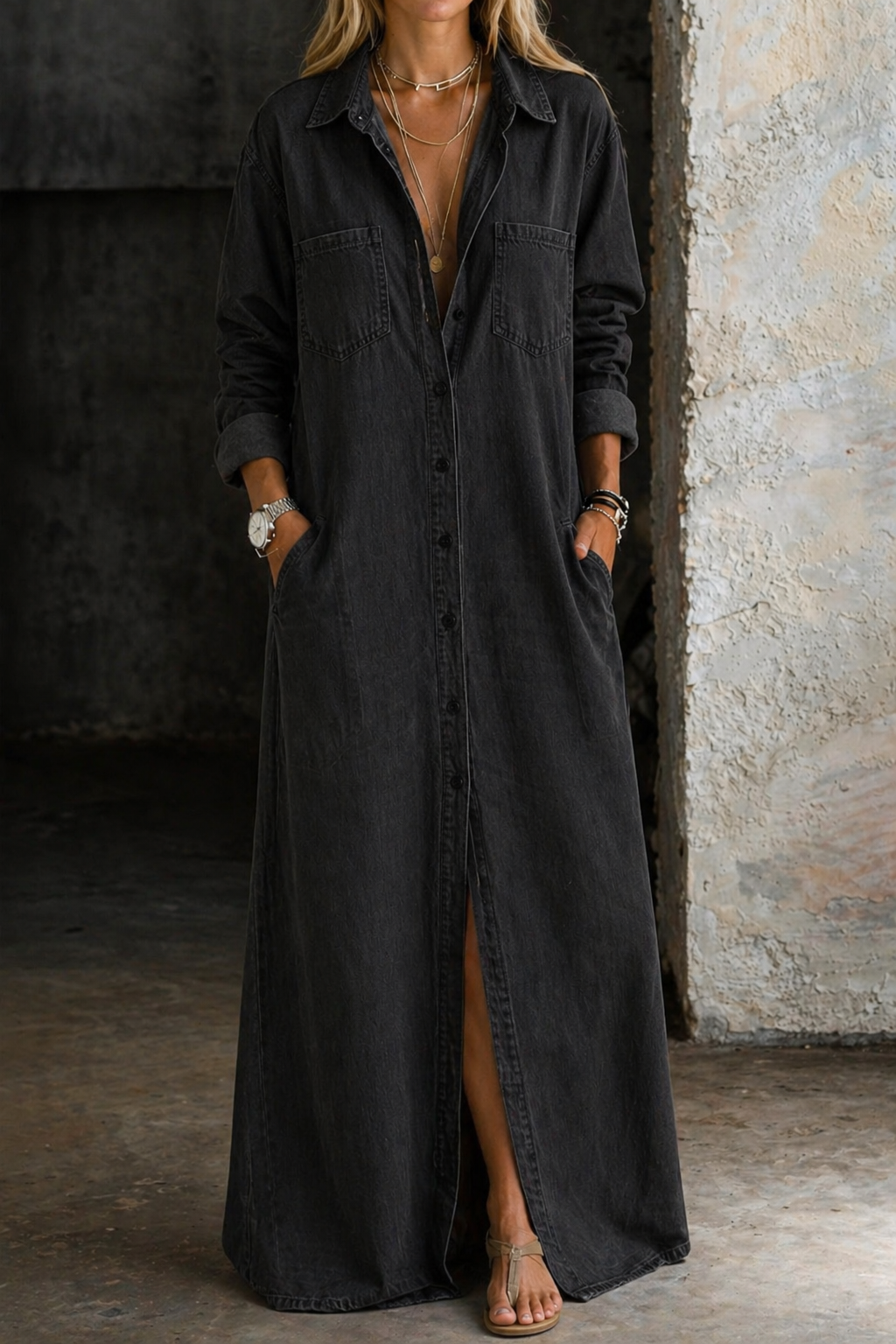 Poppy - Robe boutonnée