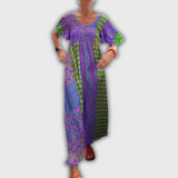 Poppy – Robe midi élégante à motif cachemire