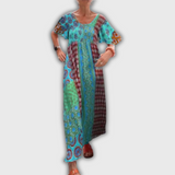 Poppy – Robe midi élégante à motif cachemire