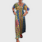 Poppy – Robe midi élégante à motif cachemire