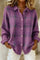 Rebecca | Cardigan à carreaux coupe décontractée