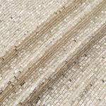 Robe de fête à sequins et contrastes
