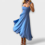 Robe élégante sans manches