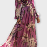 Robe longue élégante haut de gamme