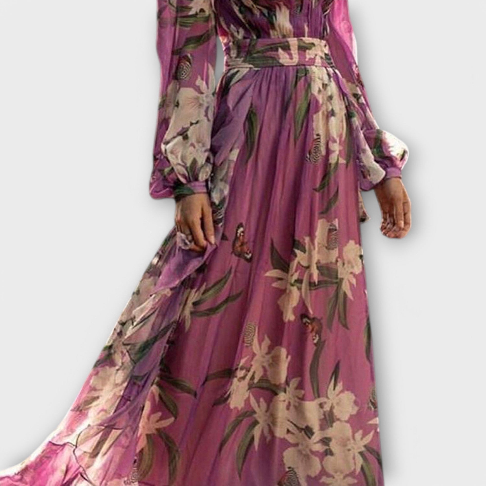 Robe longue élégante haut de gamme