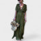Robe longue kimono style grec