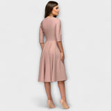 Robe trapèze élégante