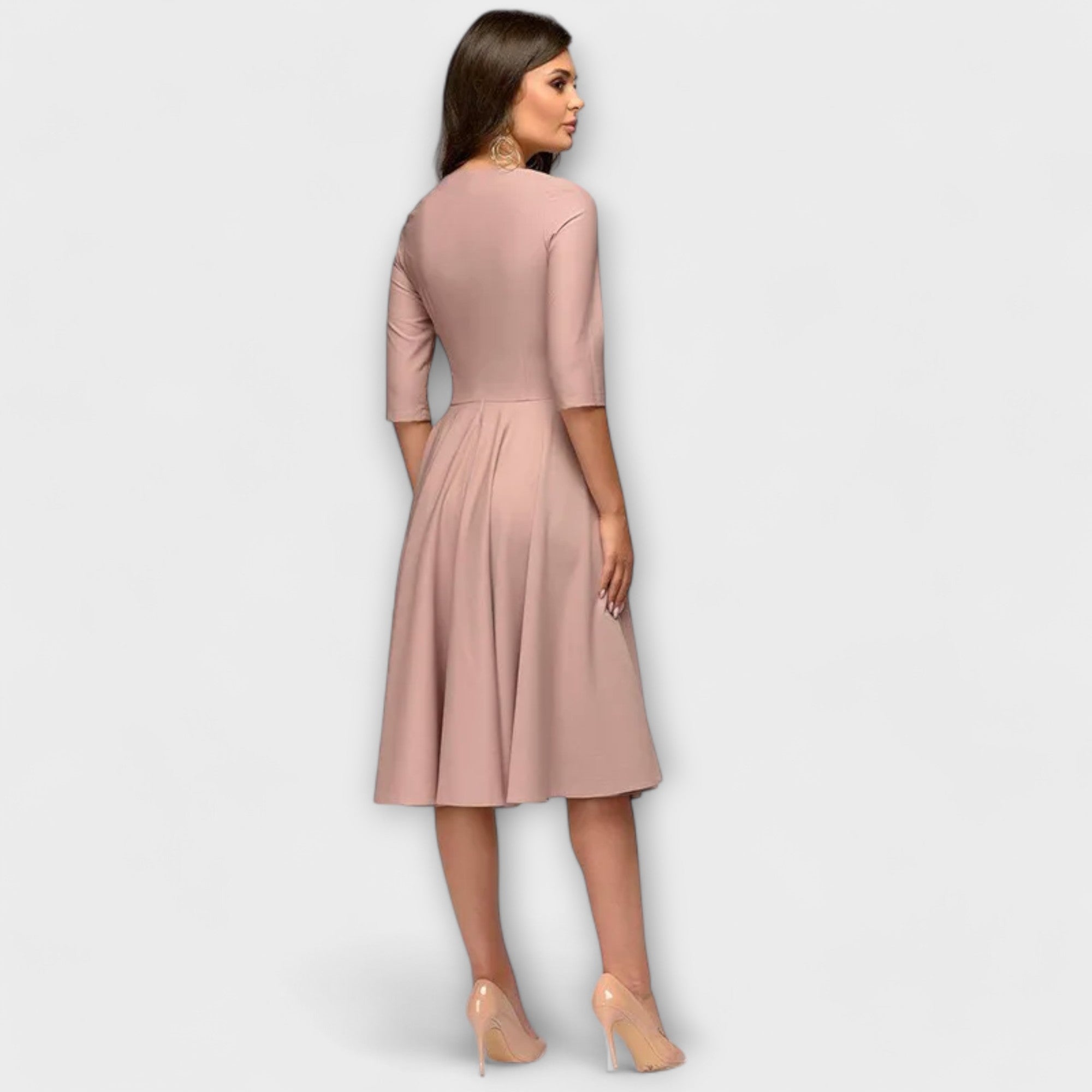 Robe trapèze élégante