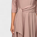 Robe trapèze élégante