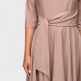 Robe trapèze élégante