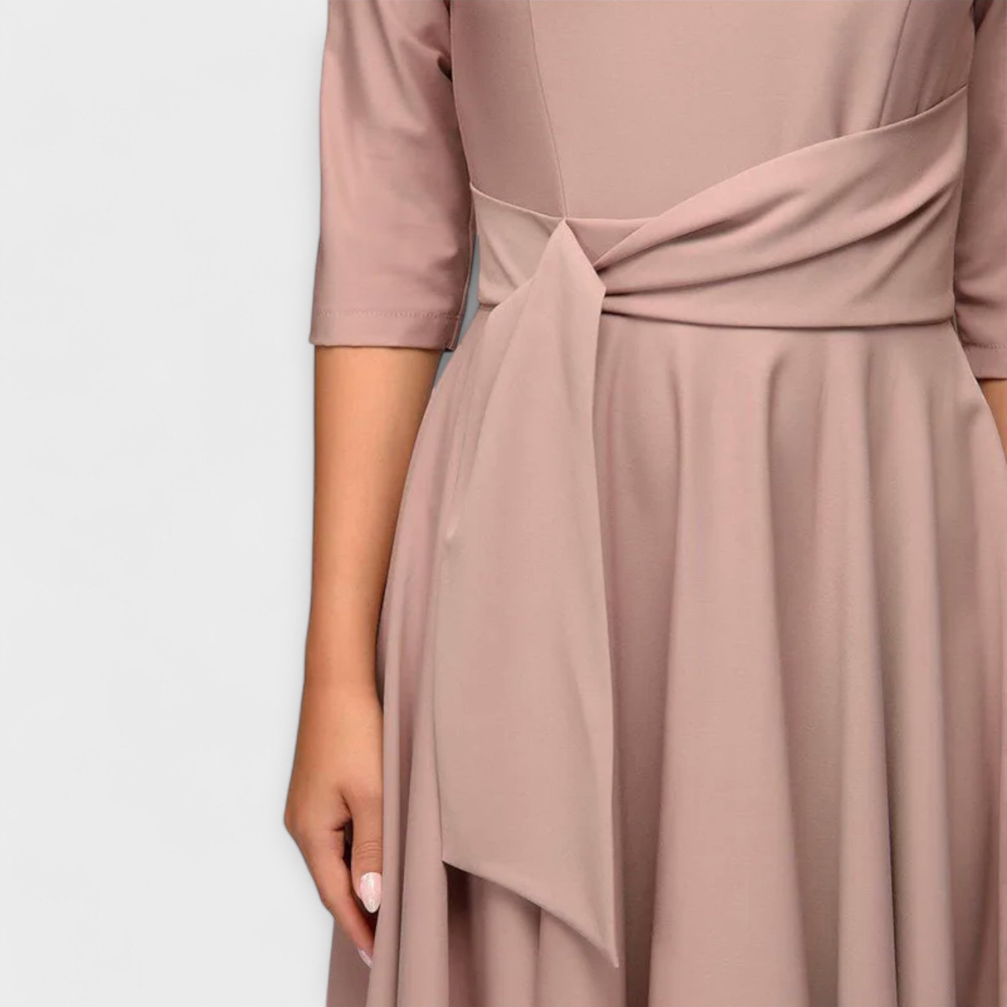 Robe trapèze élégante