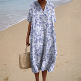 Rosa - Robe midi de tous les jours