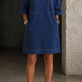 Rosie - Robe en denim décontractée