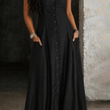 Ruby - Robe longue en denim