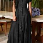 Ruby - Robe longue en denim