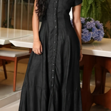 Ruby - Robe longue en denim