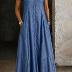Ruby - Robe longue en denim