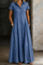 Ruby - Robe longue en denim