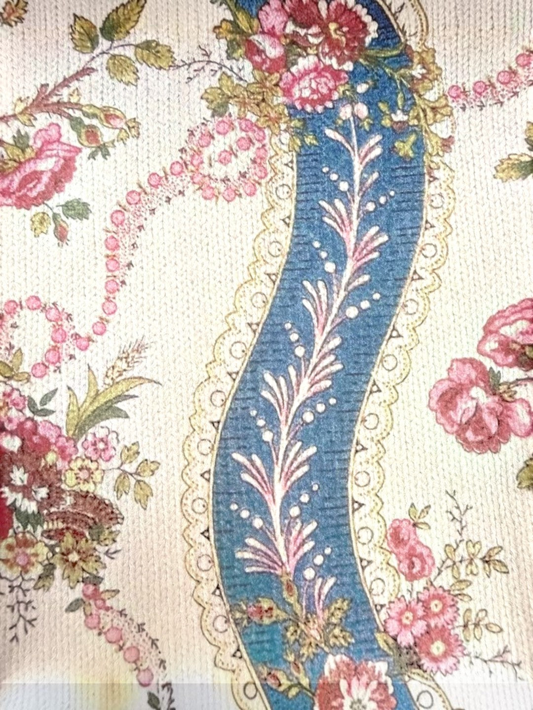 Sabine | Cardigan à motif de roses grimpantes