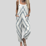 Salopette à motif zigzag