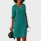 Sandra - Robe chic et confortable à encolure en V