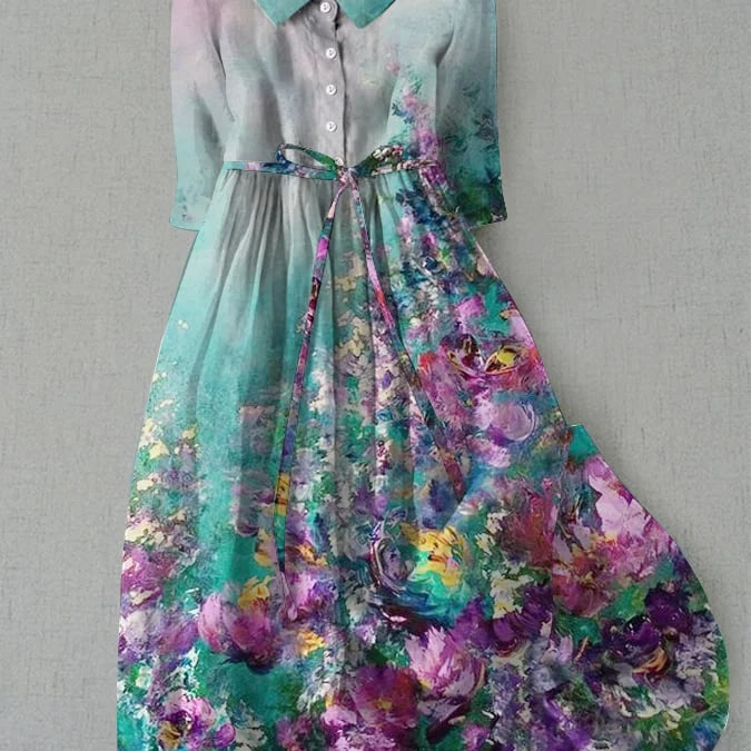Sara | Robe imprimée fleurie pour femme