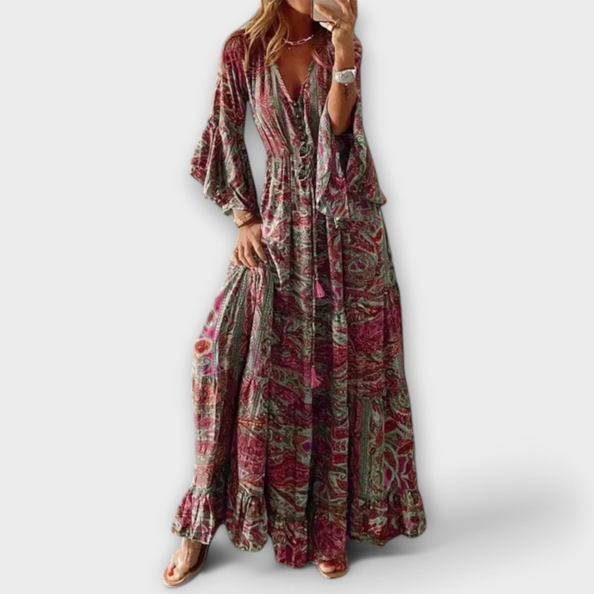 Sariah - Robe longue confortable