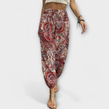 Scarlett – Pantalon à imprimé ethnique