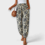 Scarlett – Pantalon à imprimé ethnique