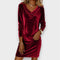 Scarlett | Robe ample en velours