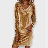 Scarlett | Robe ample en velours