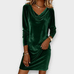 Scarlett | Robe ample en velours