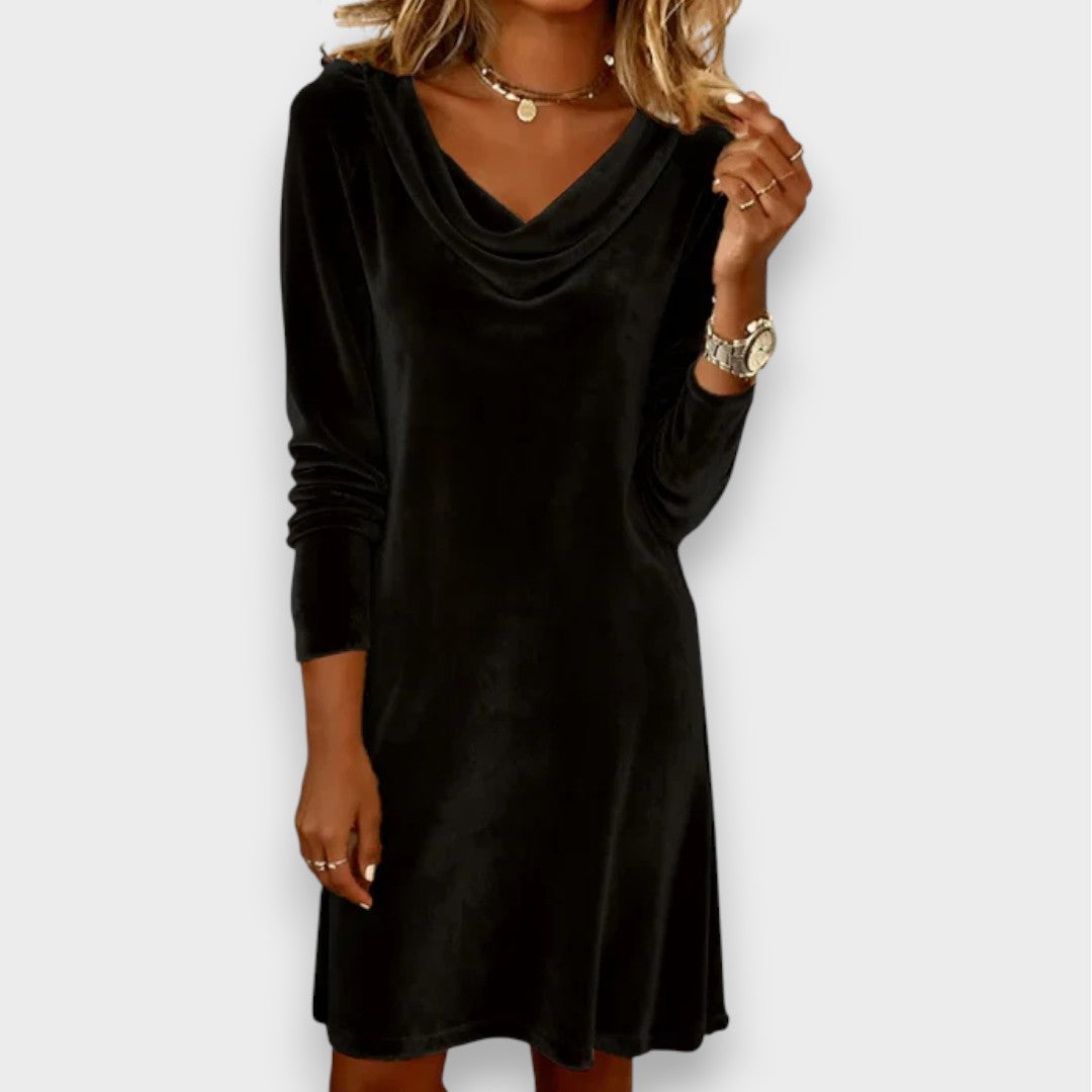 Scarlett | Robe ample en velours