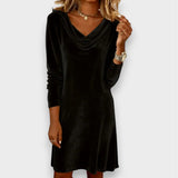 Scarlett | Robe ample en velours