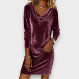 Scarlett | Robe ample en velours