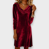 Scarlett | Robe ample en velours