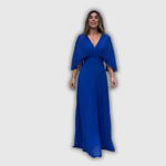 Serelina | Robe longue plissée tout en élégance