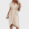 Serena - Robe midi portefeuille