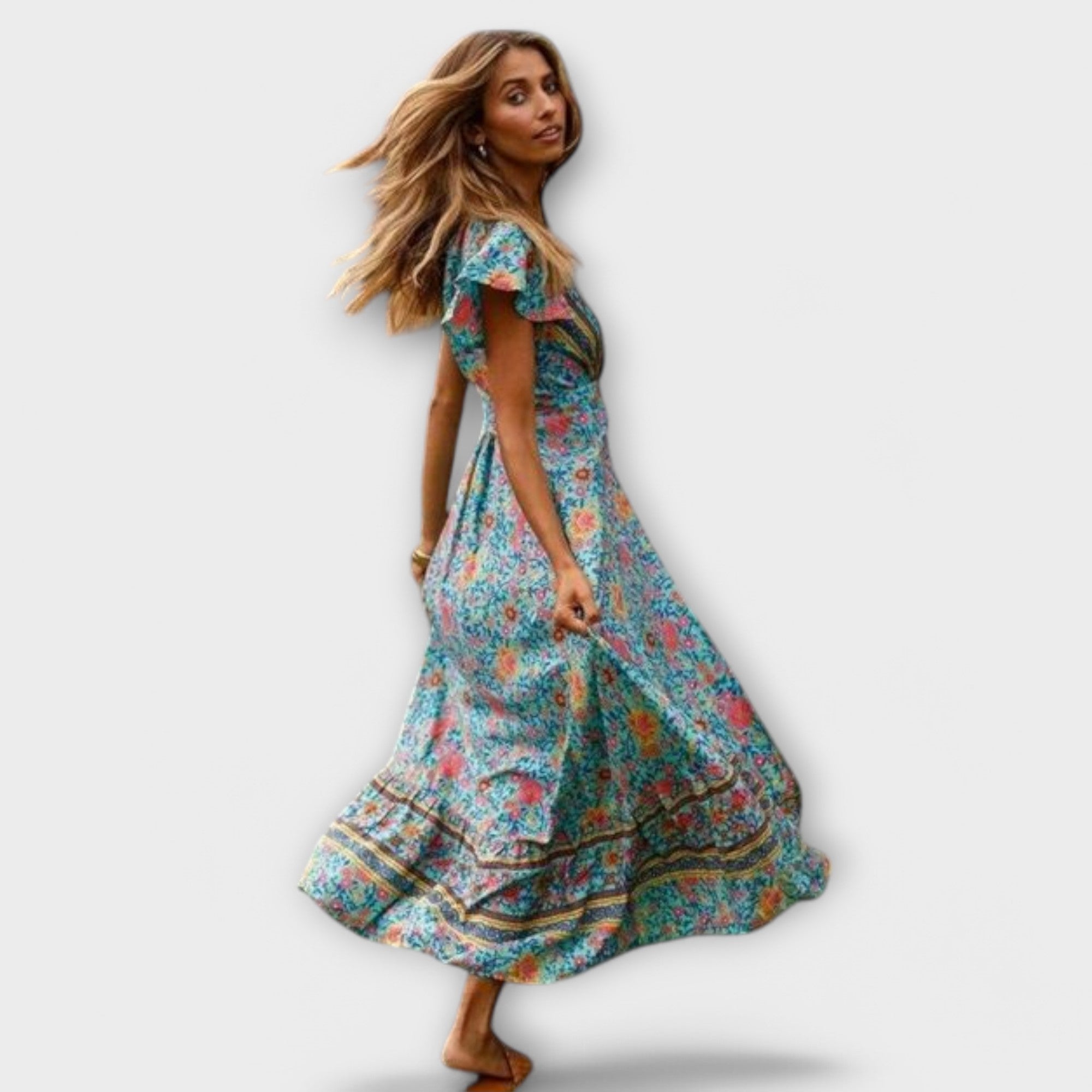 Shylin, robe longue bohème
