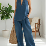 Sienna - Ensemble en denim deux pièces