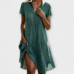 Sofia - Robe d'été évasée au look intemporel