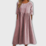 Sofia | Robe dans une harmonie de bleu