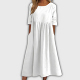 Sofia | Robe dans une harmonie de bleu