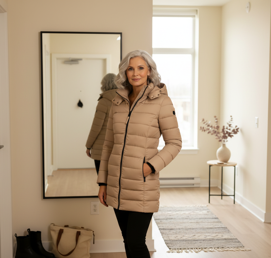 Sylvia, veste matelassée légère