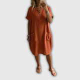 Tessa – Robe à fermeture zippée
