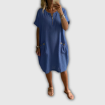 Tessa – Robe à fermeture zippée