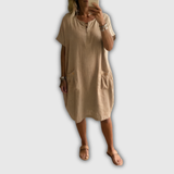 Tessa – Robe à fermeture zippée