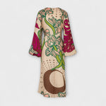 Tracey - Robe longue à ceinture nouée