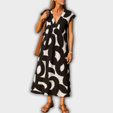 Valérie | Robe à boucles en V