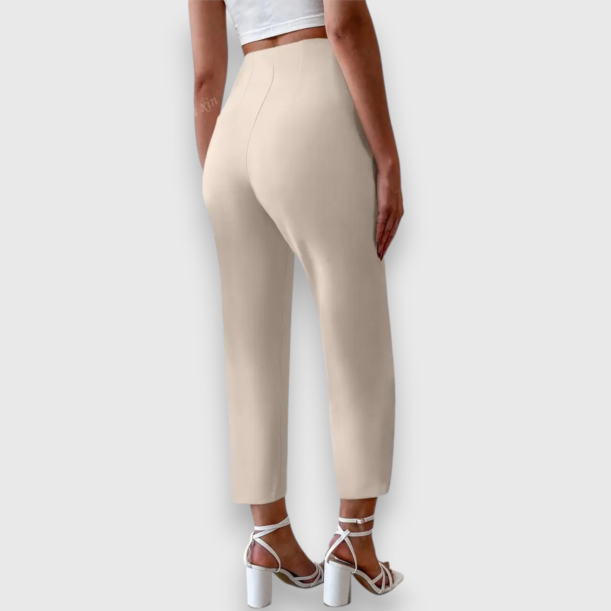 Verena - Pantalon taille haute